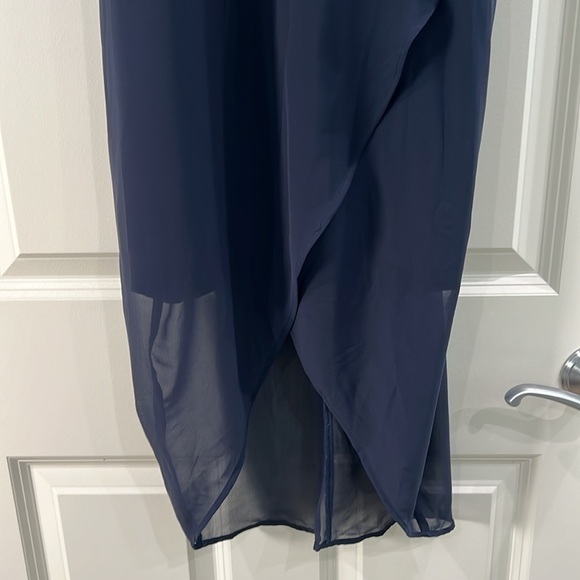 H&M midi high-low chiffon dress - Picture 5 of 5